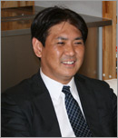 代表取締役　増田　勝の写真